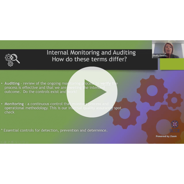 2022 Compliance Auditing & Monitoring Conference Session Recording - Proactive Auditing and Monitoring - Ways to Ensure Your Compliance Program Is Effective