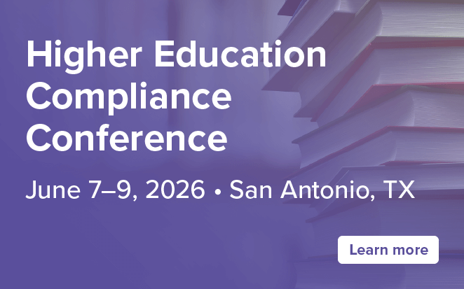 2026 Higher Education Compliance Conference