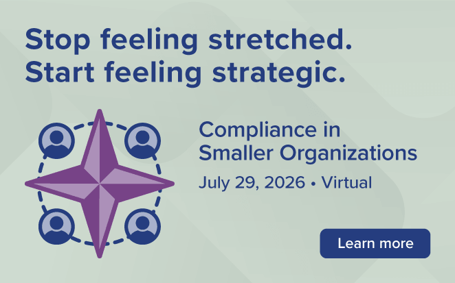 2026 Compliance in Smaller Organizations